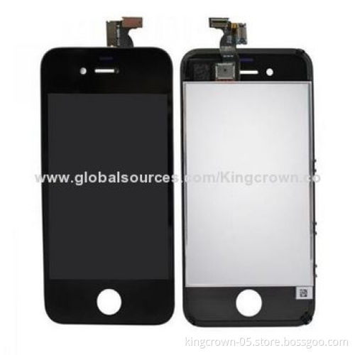 LCD Display Assembly for iPhone 4, 4 CDMA, 4S, Touch Screen Digitizer Bezel Frame